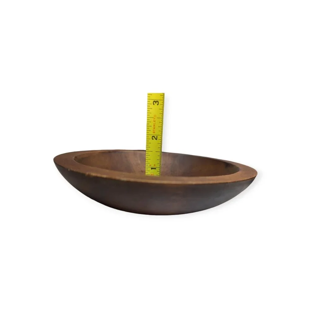Vintage Canada Baribocraft Marked Wooden Salad Bowls Set of 6